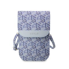 Guess PU G Cube Phone Bag Blue cena un informācija | Telefonu vāciņi, maciņi | 220.lv