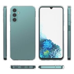 Fusion Ultra Back Case 2 mm silikona aizsargapvalks Samsung A145 | A146 Galaxy A14 4G | 5G caurspīdīgs cena un informācija | Telefonu vāciņi, maciņi | 220.lv