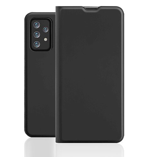 Fusion Smart Soft Case grāmatveida maks telefonam Samsung A336 Galaxy A33 5G melns cena un informācija | Telefonu vāciņi, maciņi | 220.lv