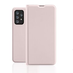 Fusion Smart Soft case книжка чехол для Samsung A536 Galaxy A53 5G светло-розовый цена и информация | Чехлы для телефонов | 220.lv