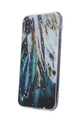 Fusion Gold Glam Feathers silikona aizsargapvalks Samsung A346 Galaxy A34 5G цена и информация | Telefonu vāciņi, maciņi | 220.lv