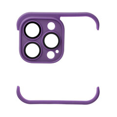Чехол MINI BUMPERS с защитой камеры для iPhone 14 Pro Max (6,7″) — Тёмно-фиолетовый цена и информация | Чехлы для телефонов | 220.lv