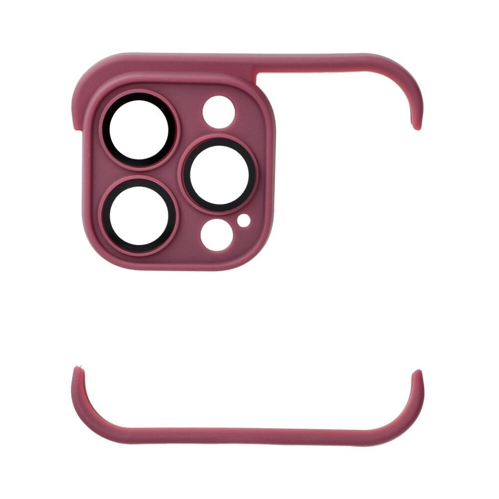 iPhone 13 Pro (6,1") MINI BUMPERS futrālis ar kameras aizsardzību - Cherry цена и информация | Telefonu vāciņi, maciņi | 220.lv