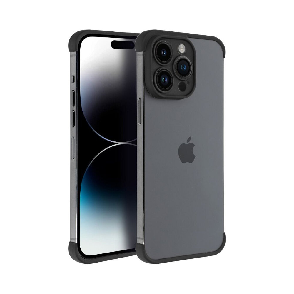 iPhone 13 Pro (6,1") MINI BUMPERS futrālis ar kameras aizsardzību - Melns цена и информация | Telefonu vāciņi, maciņi | 220.lv