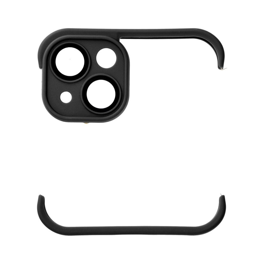 iPhone 13 (6,1") MINI BUMPERS futrālis ar kameras aizsardzību - Melns cena un informācija | Telefonu vāciņi, maciņi | 220.lv