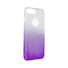 Forcell Shining apvalks priekš iPhone 7/8 Plus (5,5″) - Clear / Violets cena un informācija | Telefonu vāciņi, maciņi | 220.lv