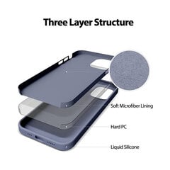 Силиконовый чехол Mercury Goospery для iPhone 14 (6,1″) - Лавандово-серый цена и информация | Чехлы для телефонов | 220.lv