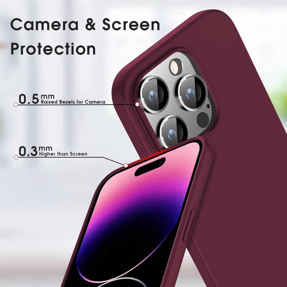 X-Level Guardian apvalks priekš iPhone 14 Pro Max (6,7″) - Bordo цена и информация | Telefonu vāciņi, maciņi | 220.lv