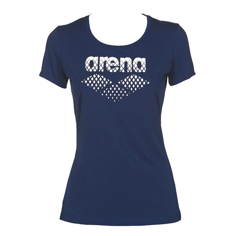 Arena Essential Big Logo T-krekls Zils cena un informācija | Blūzes, sieviešu krekli | 220.lv