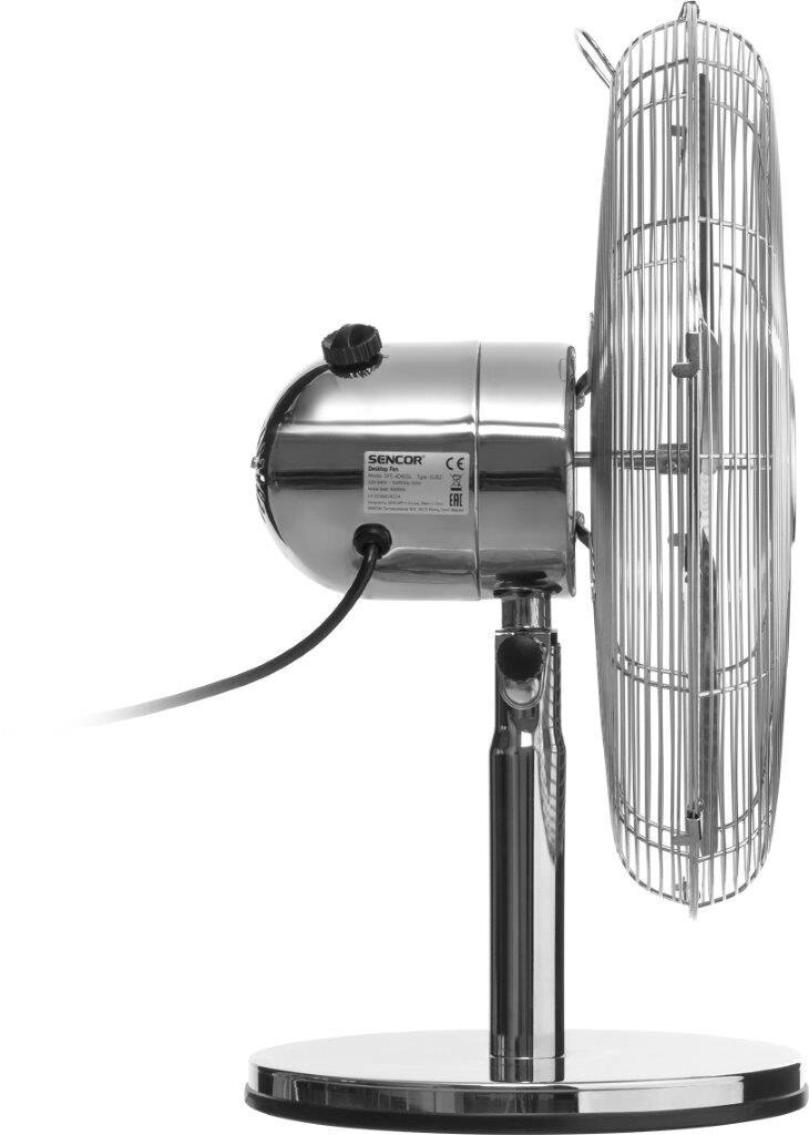 Galda ventilators Sencor SFE 4040SL, 40 cm, 50W cena un informācija | Ventilatori | 220.lv