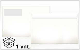 Aploksne ar noplēšamu sloksni C5, 162x229 mm, 1 gab. cena un informācija | Aploksnes | 220.lv