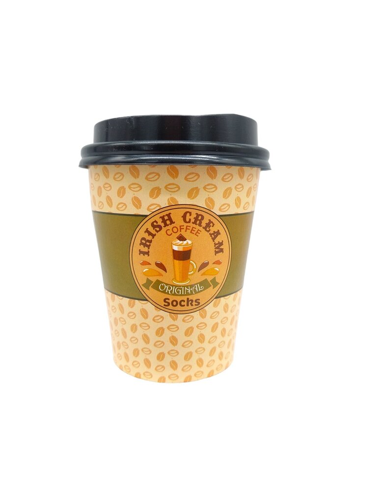 Zeķes vīriešiem kafijas krūzē Apollo Coffee socks Irich cream coffee цена и информация | Oriģinālas zeķes | 220.lv