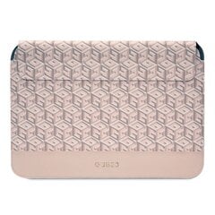 Guess PU G Cube Computer Sleeve 13|14" Pink цена и информация | Рюкзаки, сумки, чехлы для компьютеров | 220.lv