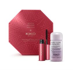 Набор для макияжа глаз Kiko Milano: мини-тушь для ресниц и мини-средство для снятия водостойкого макияжа цена и информация | Тушь, средства для роста ресниц, тени для век, карандаши для глаз | 220.lv