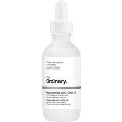 The Ordinary Niacinamīds 10% + Cinks 1%, 60 ml цена и информация | Сыворотки для лица, масла | 220.lv