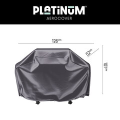 Чехол для газового гриля Platinum AeroCover 126х52хВ101 цена и информация | Аксессуары для гриля и барбекю | 220.lv