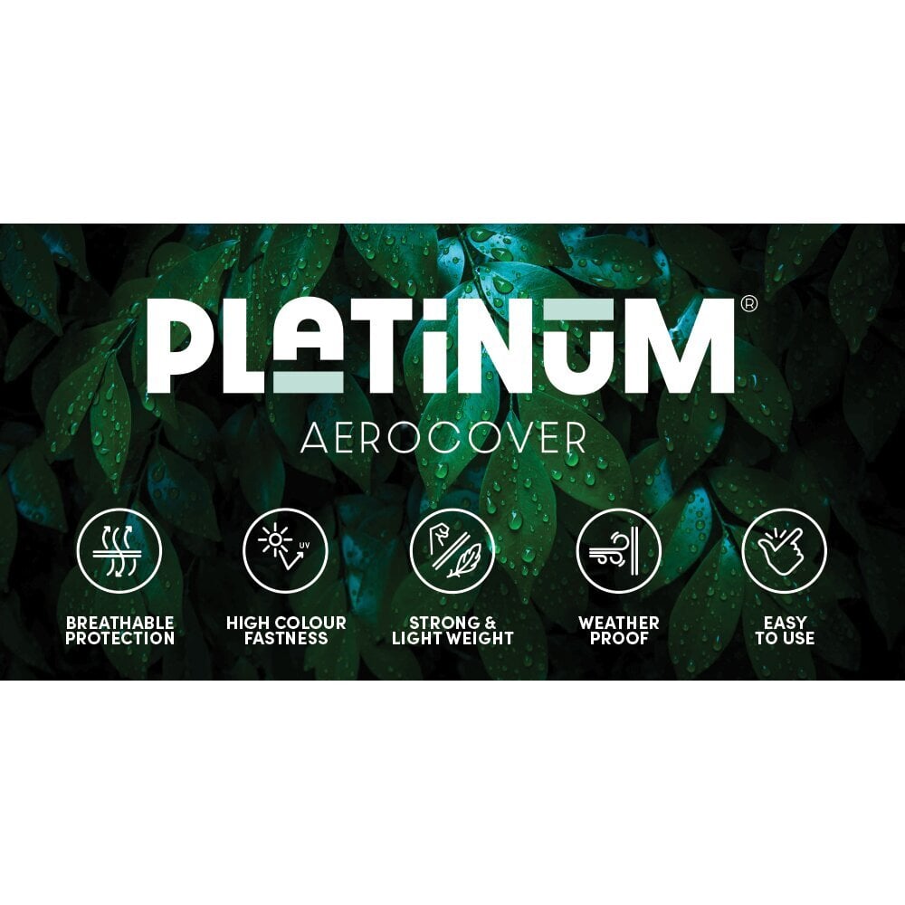Aizsargpārvalks grilam Platinum AeroCover Ø52cm цена и информация | Grila, barbekjū piederumi un aksesuāri | 220.lv