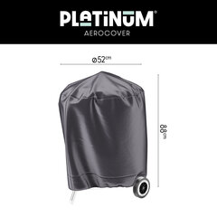 Aizsargpārvalks grilam Platinum AeroCover Ø52cm cena un informācija | Grila, barbekjū piederumi un aksesuāri | 220.lv