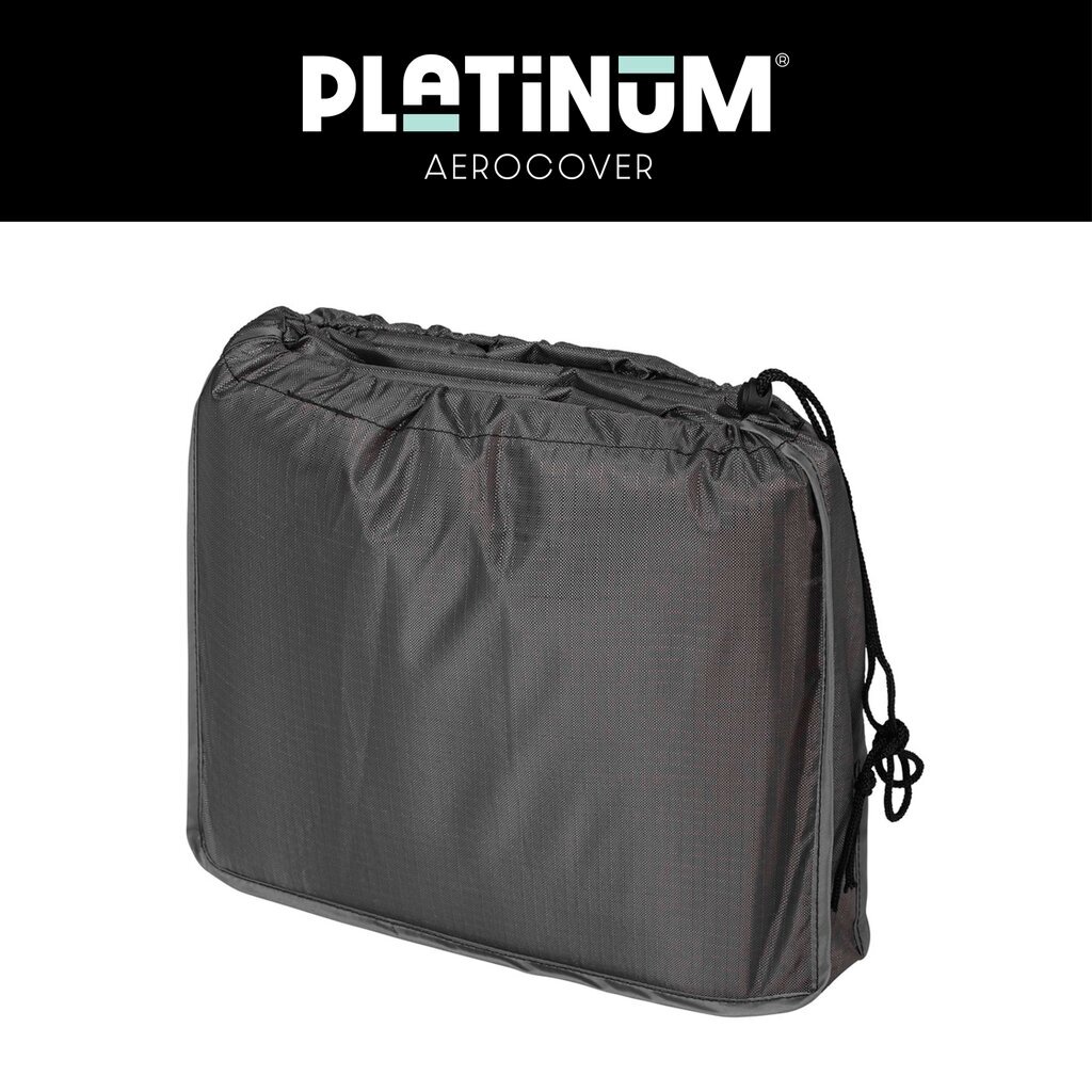 Aizsargpārvalks dārza stūra dīvānam ar platformām Platinum AeroCover 325x255x90xH30/45/70 (kreisais) cena un informācija | Krēslu paliktņi | 220.lv