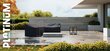 Aizsargpārvalks dārza stūra dīvānam ar platformām Platinum AeroCover 325x255x90xH30/45/70 (kreisais) cena un informācija | Krēslu paliktņi | 220.lv