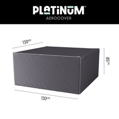 Защитный чехол для уличного обеденного комплекта Platinum AeroCover 130x130хВ85 цена и информация | Подушки, наволочки, чехлы | 220.lv