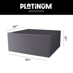 Защитный чехол для уличного обеденного комплекта Platinum AeroCover 180x190хВ85 цена и информация | Подушки, наволочки, чехлы | 220.lv