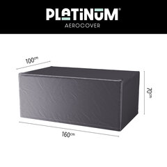 Защитный чехол для уличного обеденного стола Platinum AeroCover 160x100xВ70 цена и информация | Подушки, наволочки, чехлы | 220.lv