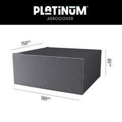 Защитный чехол для уличного обеденного комплекта Platinum AeroCover 180x150хВ85 цена и информация | Подушки, наволочки, чехлы | 220.lv