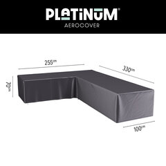 Защитный чехол для садового углового дивана Platinum AeroCover 330x255х100хВ70 (левый) цена и информация | Подушки, наволочки, чехлы | 220.lv