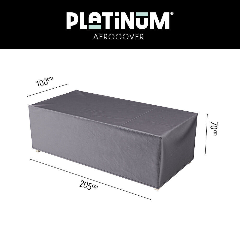 Aizsargpārvalks dārza dīvānam Platinum AeroCover 205x100xH70 cena un informācija | Krēslu paliktņi | 220.lv