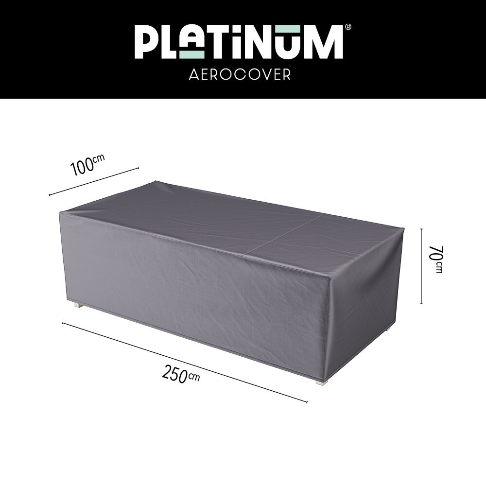 Aizsargpārvalks dārza dīvānam Platinum AeroCover 250x100xH70 цена и информация | Krēslu paliktņi | 220.lv