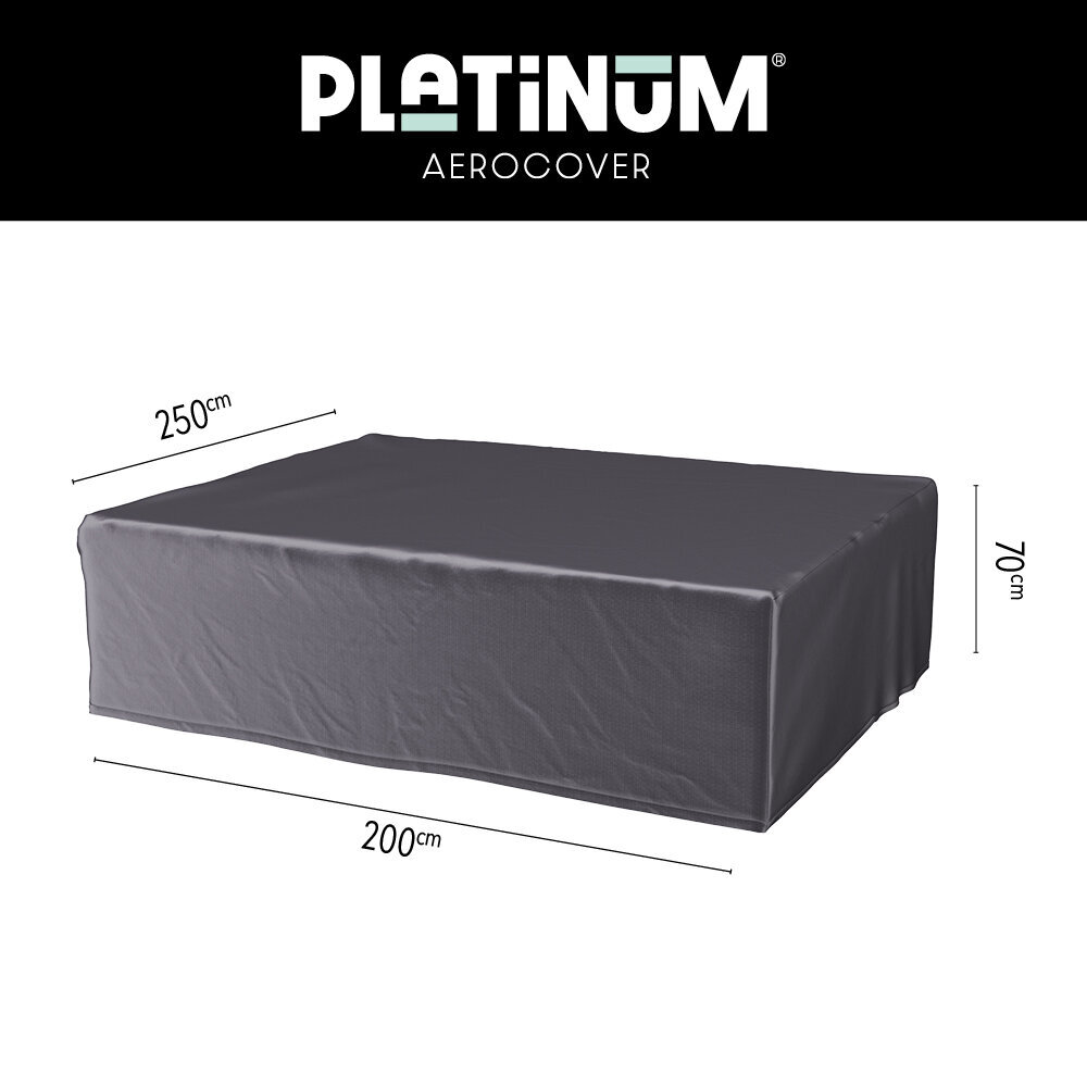 Aizsargpārvalks dārza mēbeļu komplektam Platinum AeroCover 250x200xH70 цена и информация | Krēslu paliktņi | 220.lv