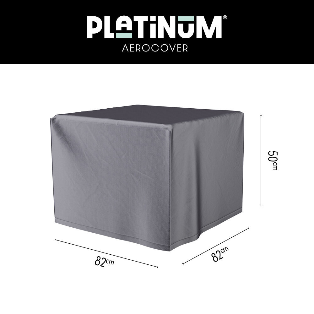 Aizsargpārvalks dārza mēbelēm, žurnālu/kamīna galdam Platinum AeroCover 82x82xH50 цена и информация | Krēslu paliktņi | 220.lv