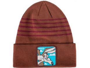 Cepure Capslab Bonnet Looney Tunes CL/LOO5/1/BON/COY3, viens izmērs, brūns cena un informācija | Sieviešu cepures | 220.lv