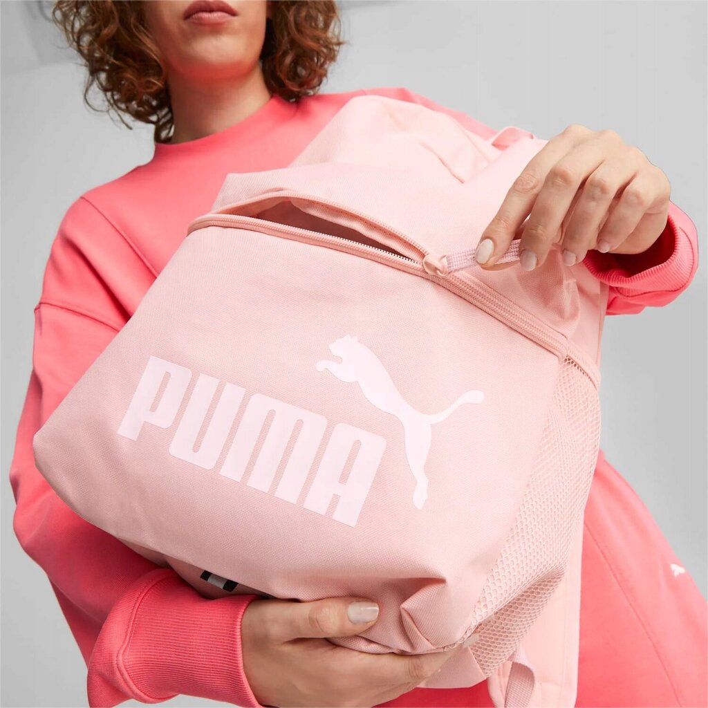 Mugursoma Puma Phase 075487 75, 22 l, rozā cena un informācija | Sporta somas un mugursomas | 220.lv