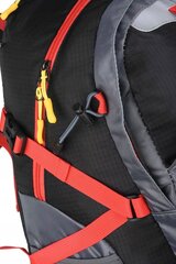 Tūristu mugursoma Hi Mountain Terra AB1069, 35 l, melni sarkana цена и информация | Спортивные сумки и рюкзаки | 220.lv