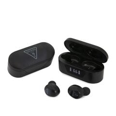 Guess True Wireless Triangle Logo BT5.0 4H Stereo Earphones Black цена и информация | Наушники | 220.lv