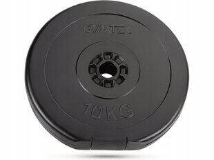 Hanteles svars Gymtek, 10 kg, 31,5 mm cena un informācija | Svari, hanteles, stieņi | 220.lv