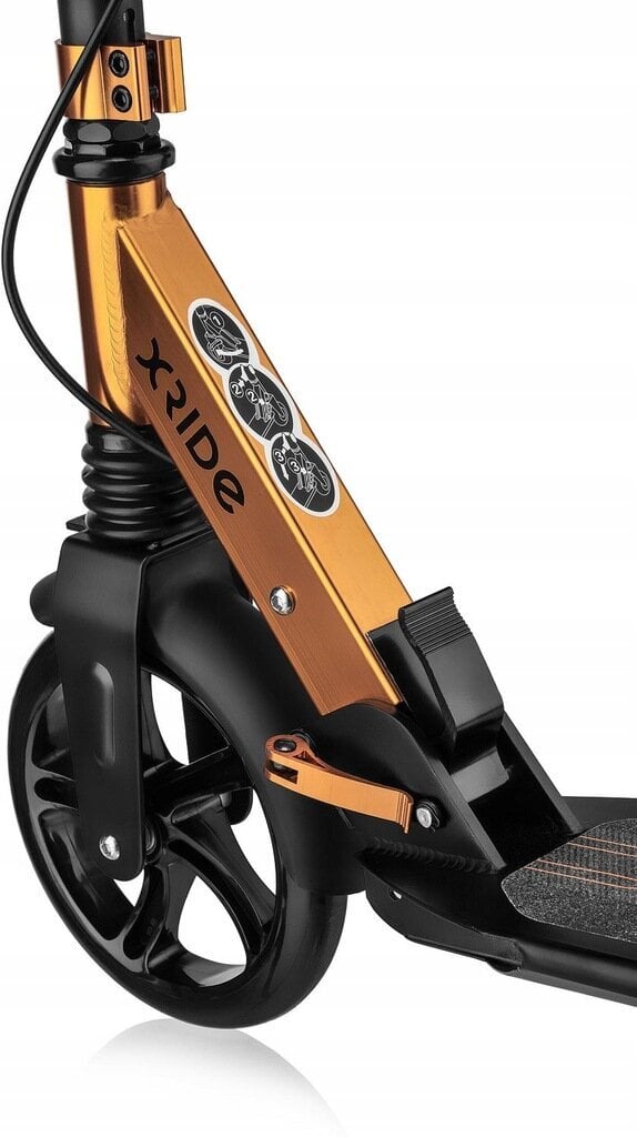 Saliekamais skrejritenis Xride ST2000, melns dzeltens, 20 cm cena un informācija | Elektriskie skrejriteņi | 220.lv