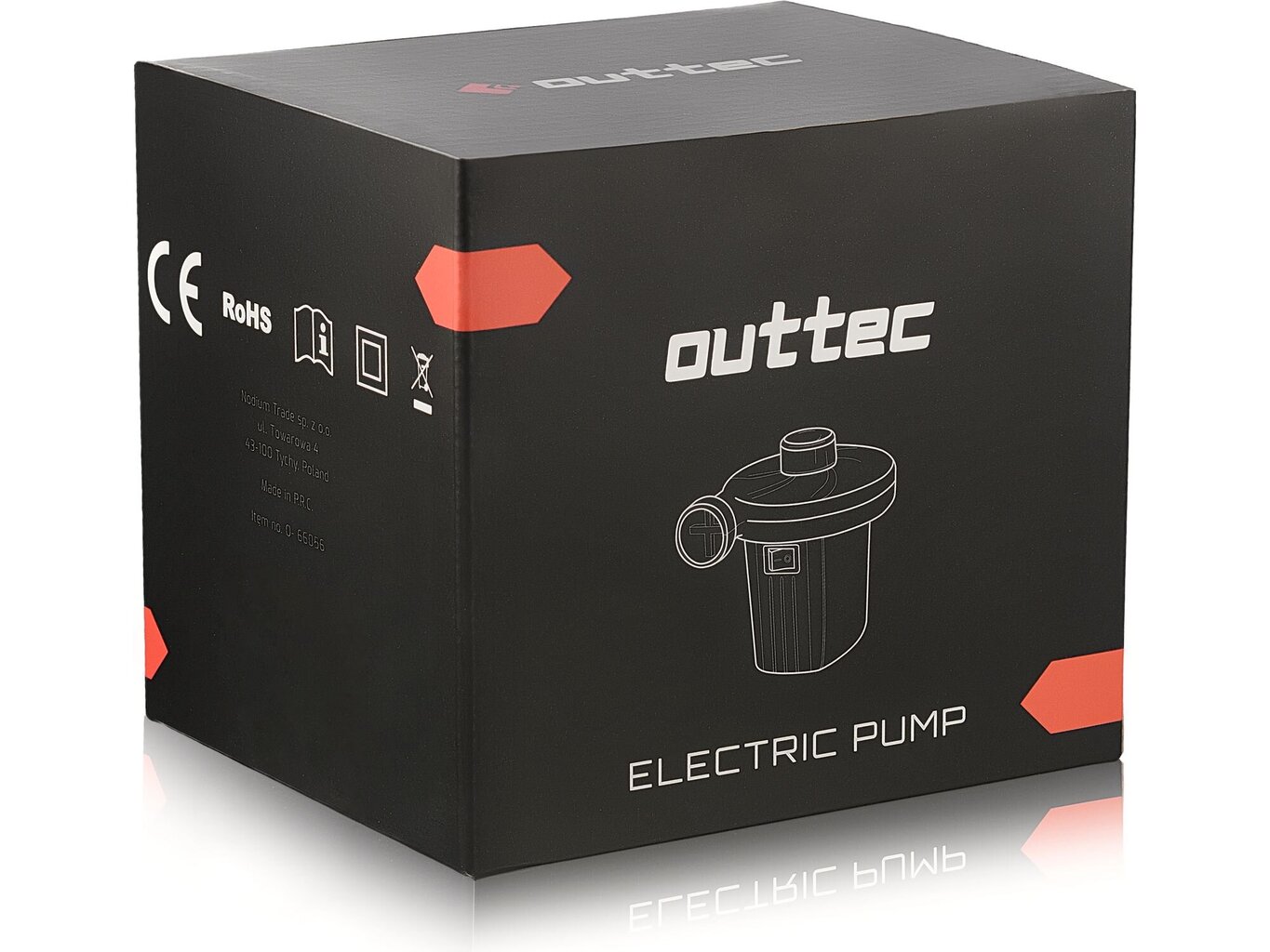 Elektriskais sūknis Outtec, 220-240V/12V цена и информация | Piepūšamie matrači un mēbeles | 220.lv