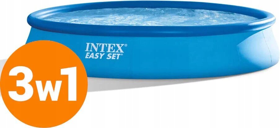 Baseins Intex Easy Set, 457x84cm, ar filtra sūkni цена и информация | Baseini | 220.lv