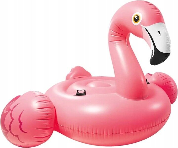 Piepūšamais plosts flamingo Intex 57288EU, 203x196x124cm цена и информация | Piepūšamās rotaļlietas un pludmales preces | 220.lv