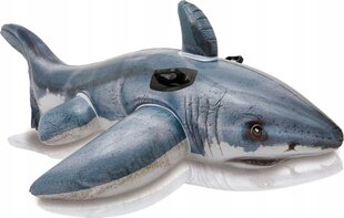 Piepūšamā haizivs Intex, 173 x 107 cm cena un informācija | Piepūšamās rotaļlietas un pludmales preces | 220.lv