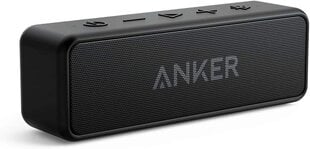 Беспроводная колонка Anker Soundcore 2, чёрная цена и информация | Аудиоколонки | 220.lv