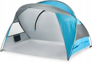 Pludmales telts Outtec Sun Shelter, 115x1,9x125 cm, zila цена и информация | Палатки | 220.lv