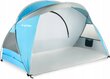 Pludmales telts Outtec Sun Shelter, 115x1,9x125 cm, zila цена и информация | Teltis | 220.lv