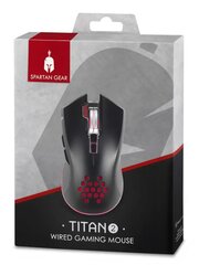 Spartan Gear - Titan 2 vadu spēļu pele cena un informācija | Peles | 220.lv