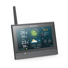 BRESSER MeteoChamp HD WIFI Weather Center 7-in-1 cena un informācija | Meteostacijas, āra termometri | 220.lv