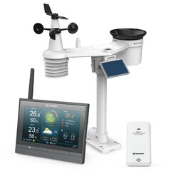 BRESSER MeteoChamp HD WIFI Weather Center 7-in-1 cena un informācija | Meteostacijas, āra termometri | 220.lv