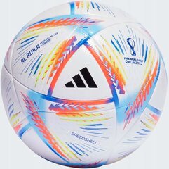 Futbola bumba Adidas Al Rihla League 2022 5, raibs, H57782 цена и информация | Футбольные мячи | 220.lv